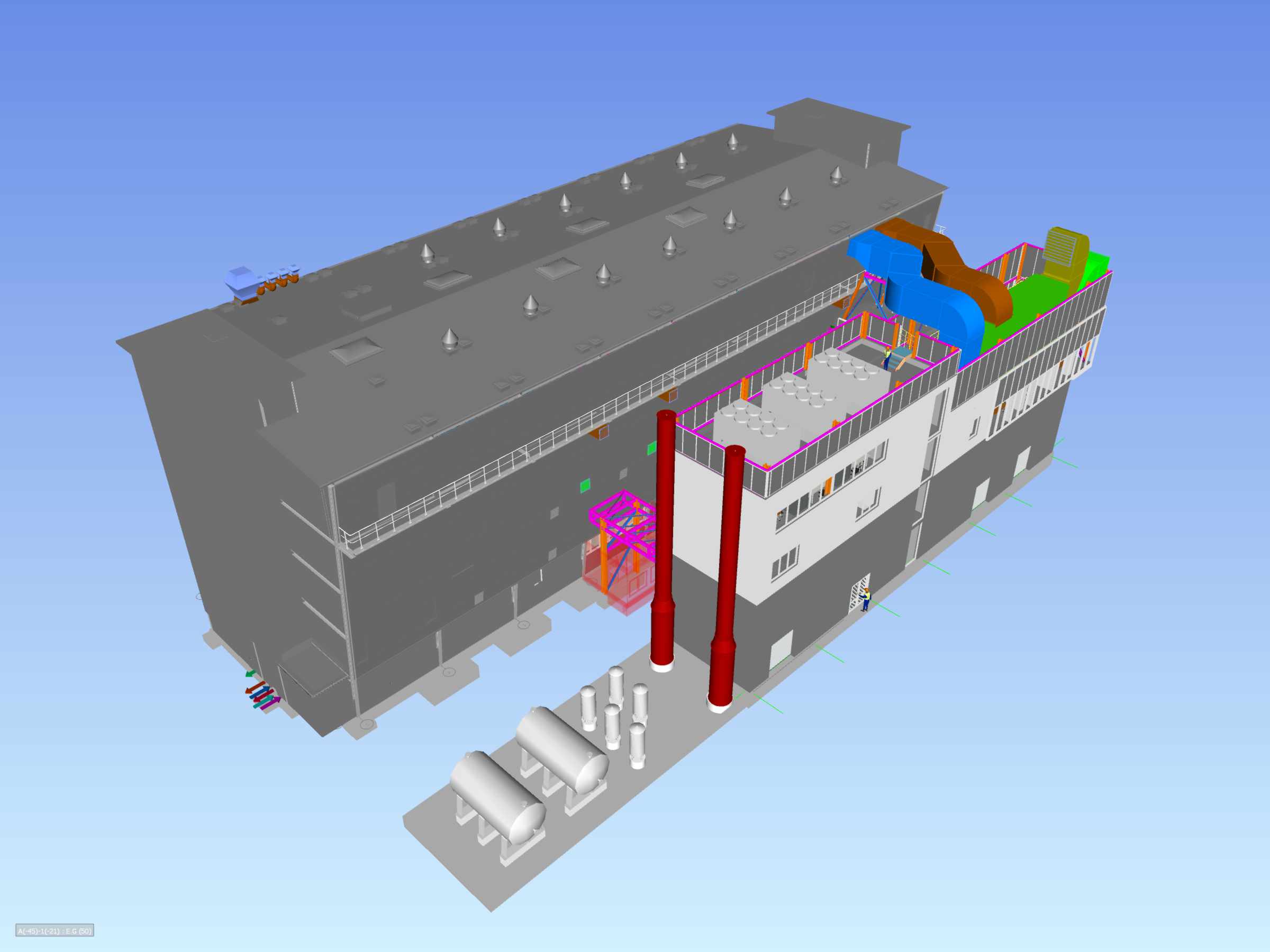 Concept design for reconstruction and  modernization of Biotech Facility for API production